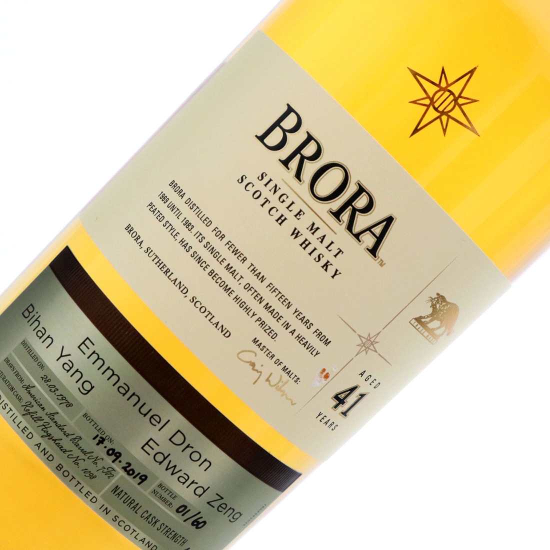 Image for Brora 1978 Casks of Distinction 41 Year Old