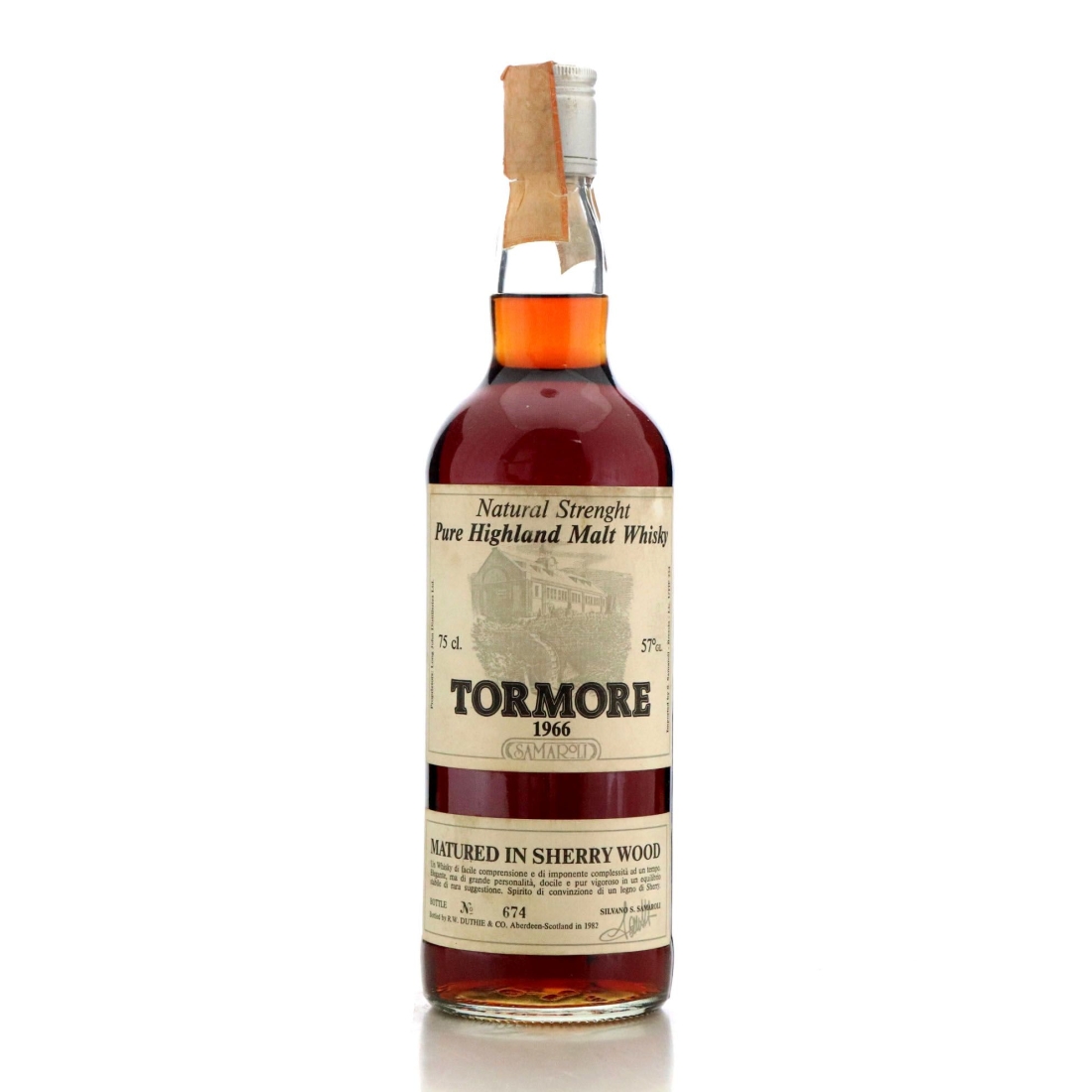 Image for Tormore 1966 Matured in Sherry Wood
