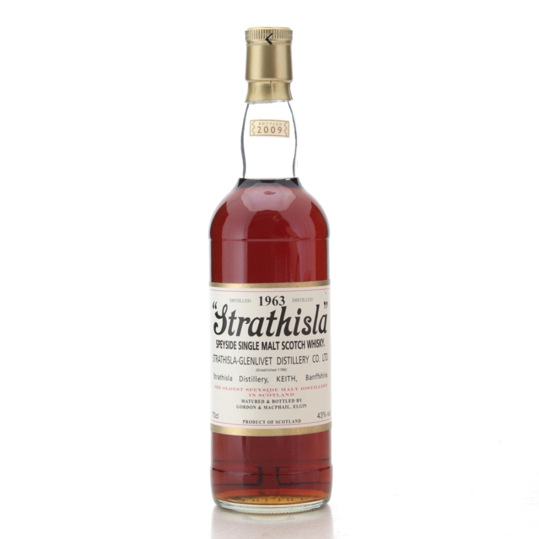 Image for Strathisla 1963 Gordon and MacPhail bottled 2009