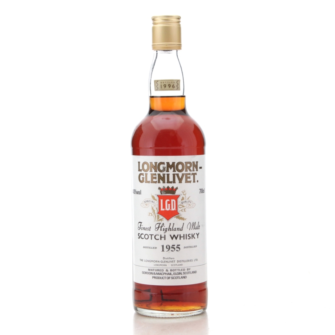 Image for Longmorn 1955 Gordon and MacPhail bottled 1996