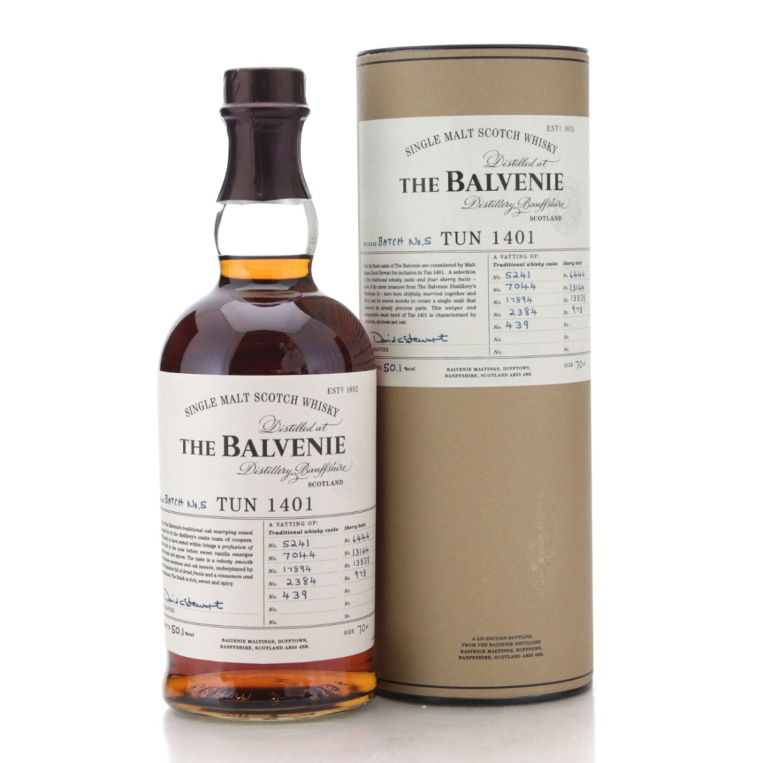 Image for Balvenie Tun 1401 Batch No.5