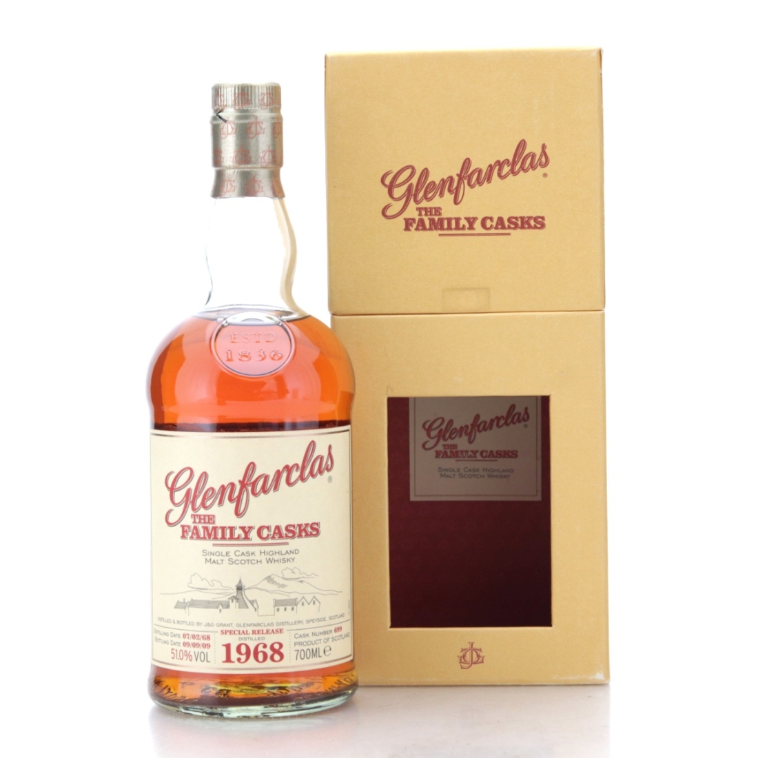 Image for Glenfarclas 1968 Family Casks Special Release