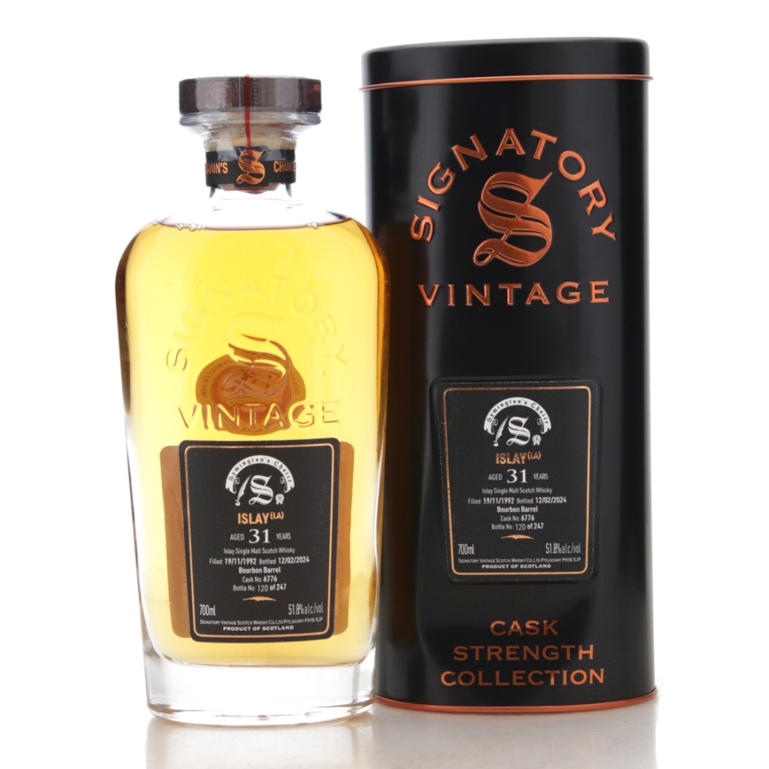 Image for Islay Single Malt "LA" 1991 Symington's Choice 31 Year Old