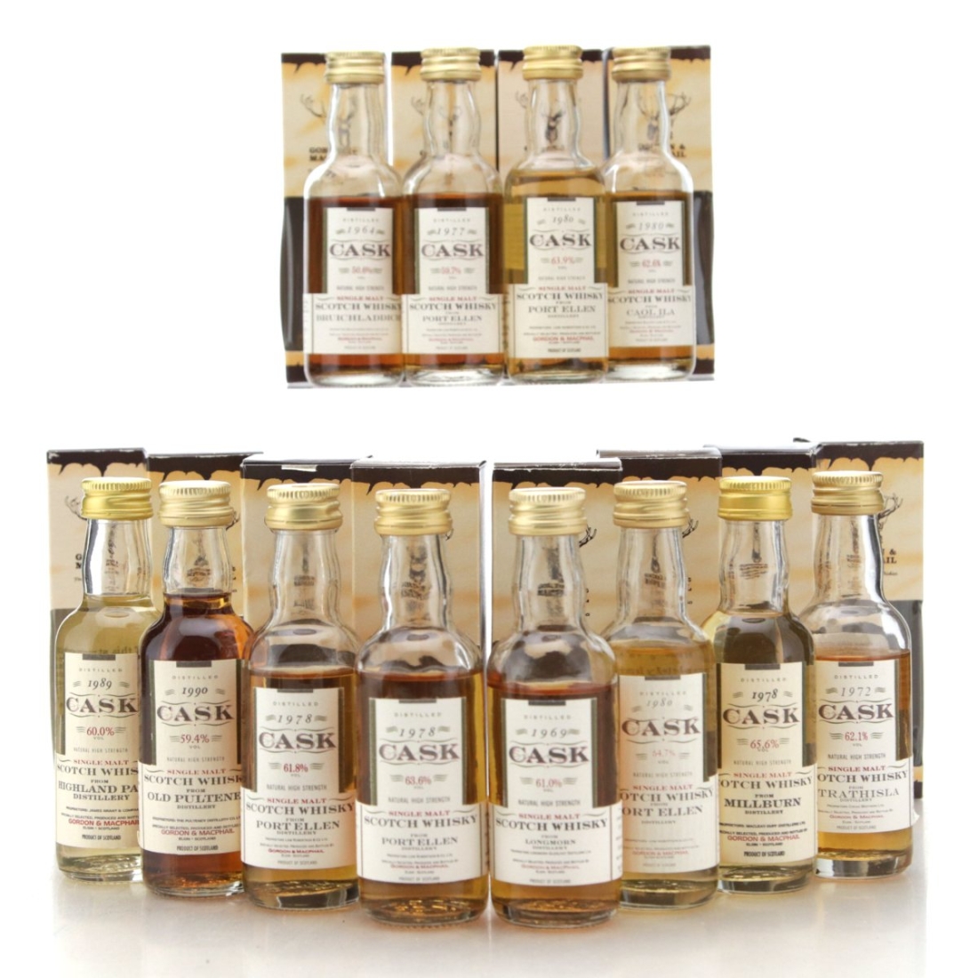 Image for Gordon & Macphail Traditional Miniatures x 12