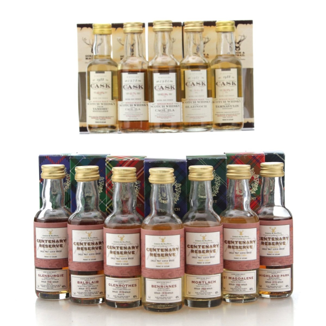 Image for Gordon & Macphail Traditional Miniatures x 12