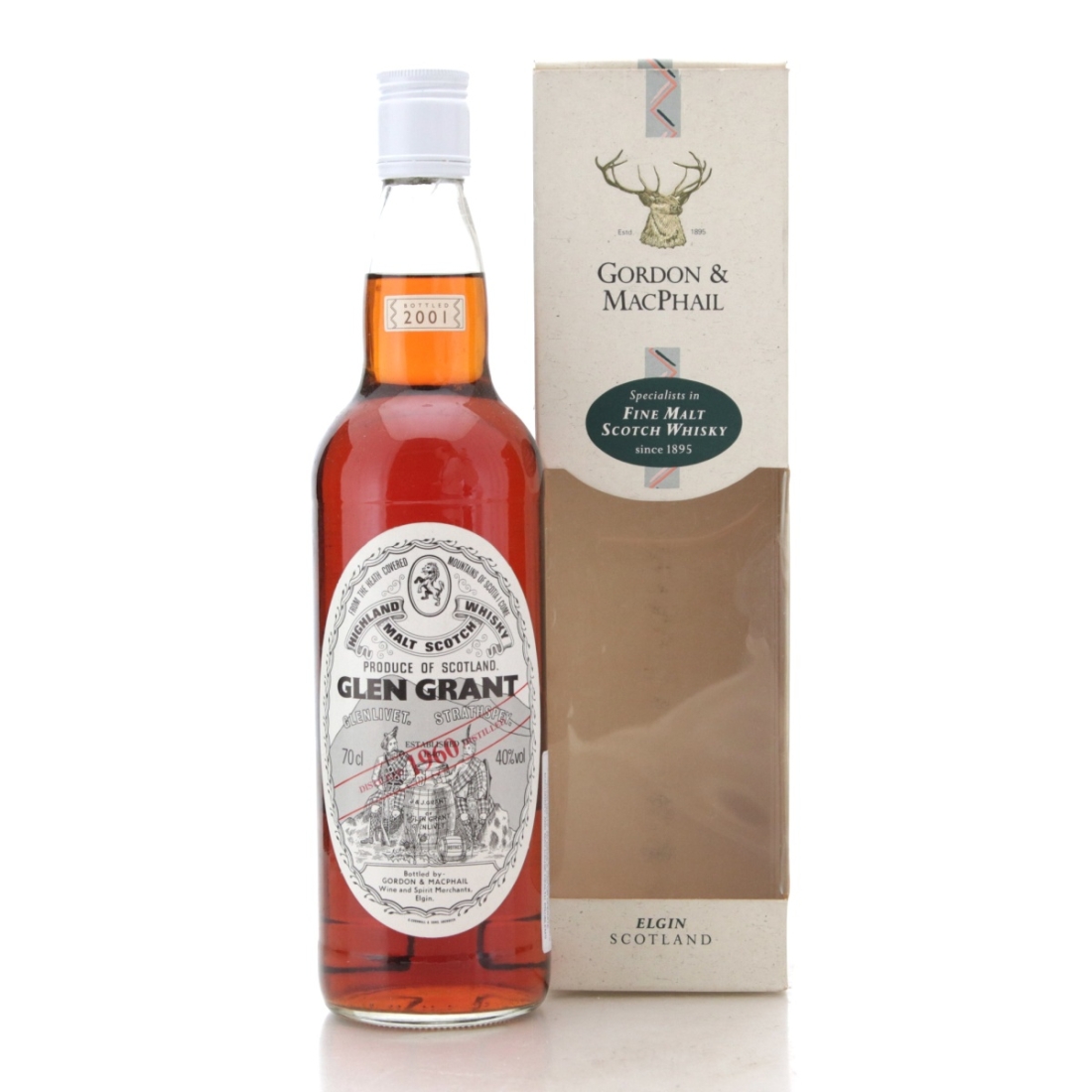 Image for Glen Grant 1960 Gordon and MacPhail bottled 2001