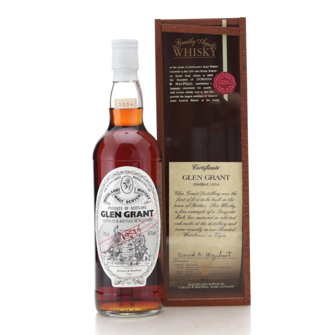 Image for Glen Grant 1954 Gordon and MacPhail bottled 2006