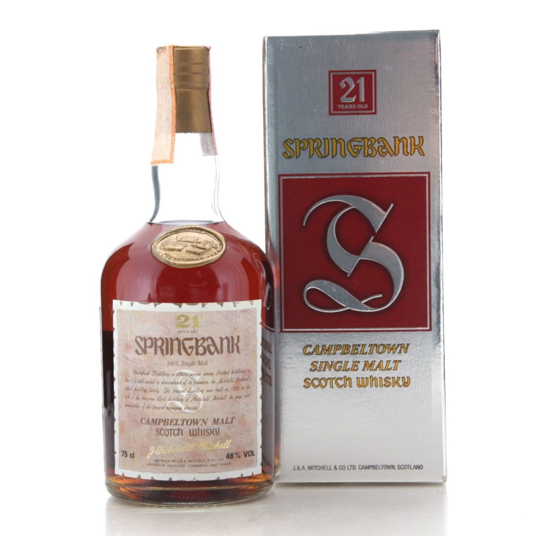 Image for Springbank 21 Year Old - J. Archibald Mitchell