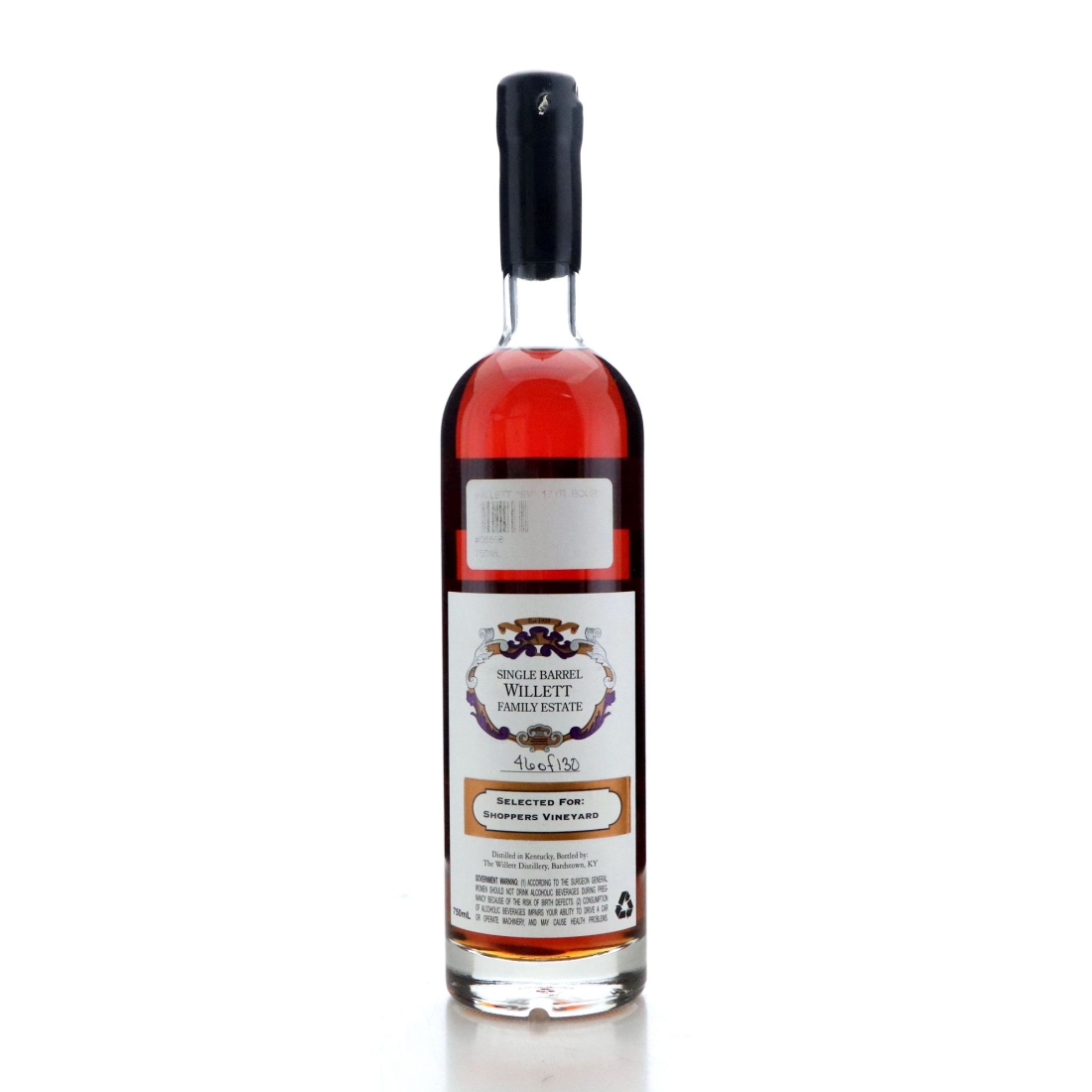 Image for Willett Family Estate 17 Year Old Single Barrel Bourbon #29A