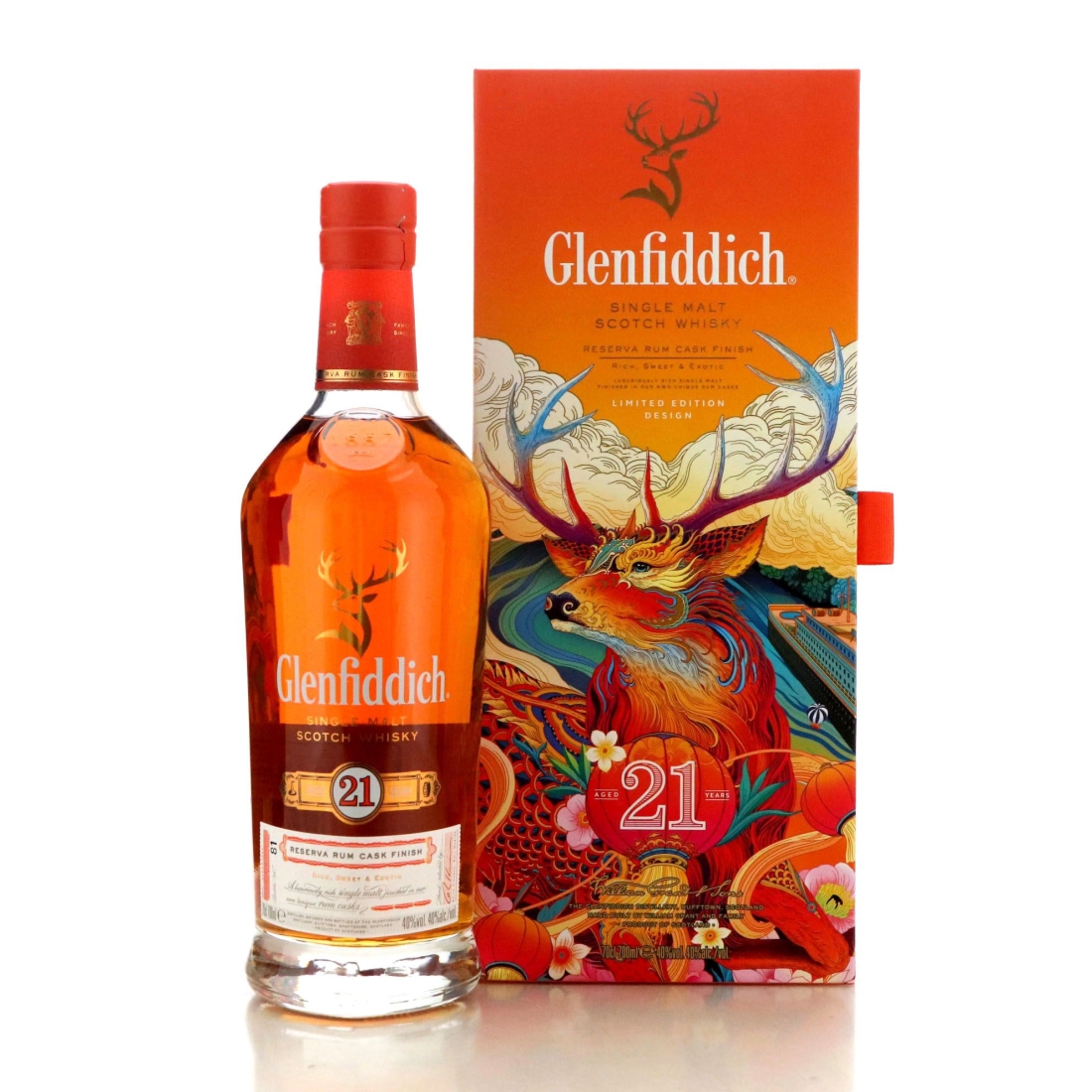 Image for Glenfiddich 21 Year Old Gran Reserva / Chinese New Year 2021