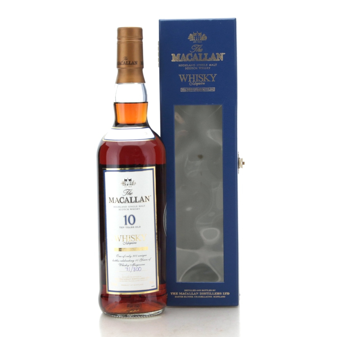 Image for Macallan 10 Year Old Cask Strength 2008 / 10th Anniversary Whisky Magazine