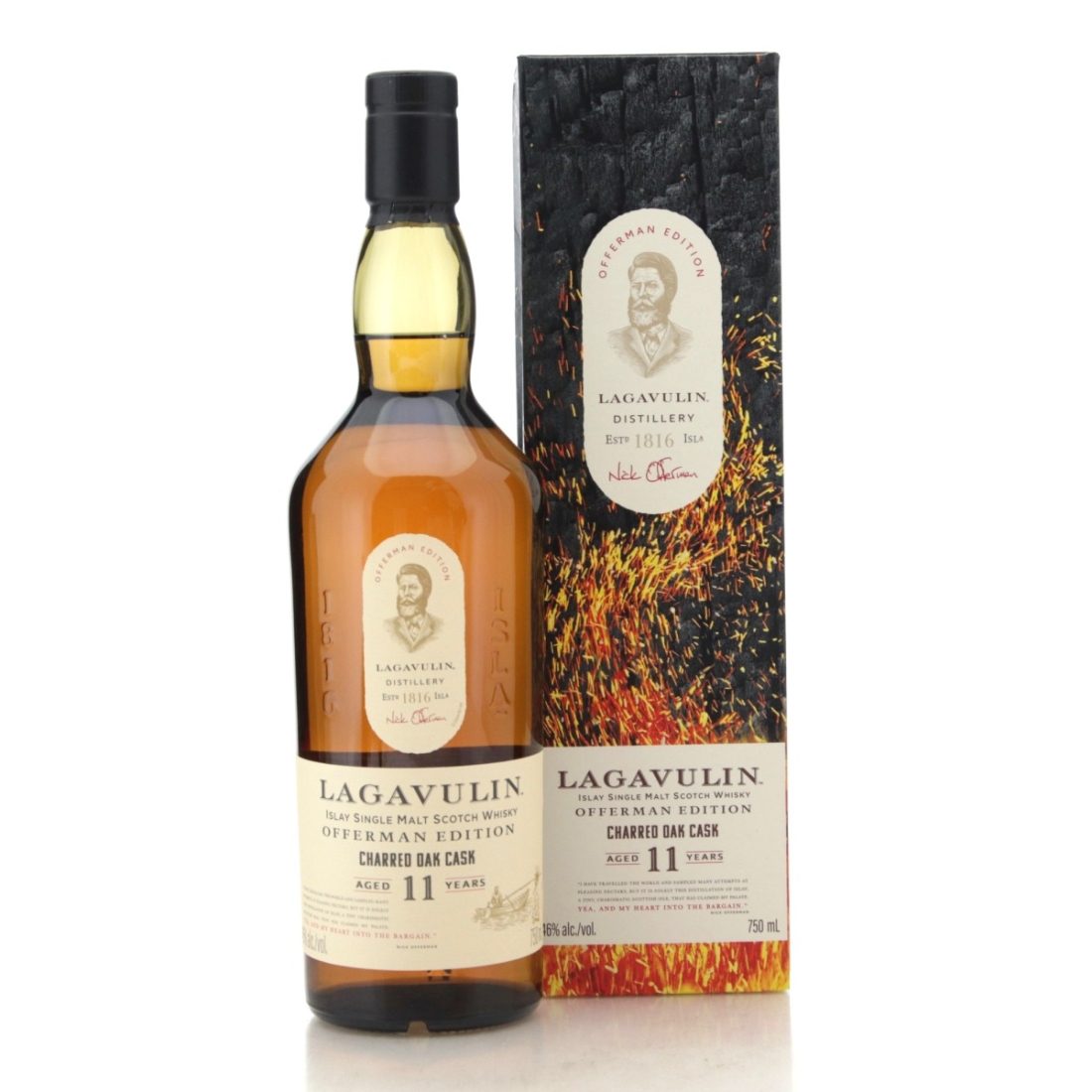 Image for Lagavulin Offerman Edition 11 Year Old Charred Oak Cask 75cl