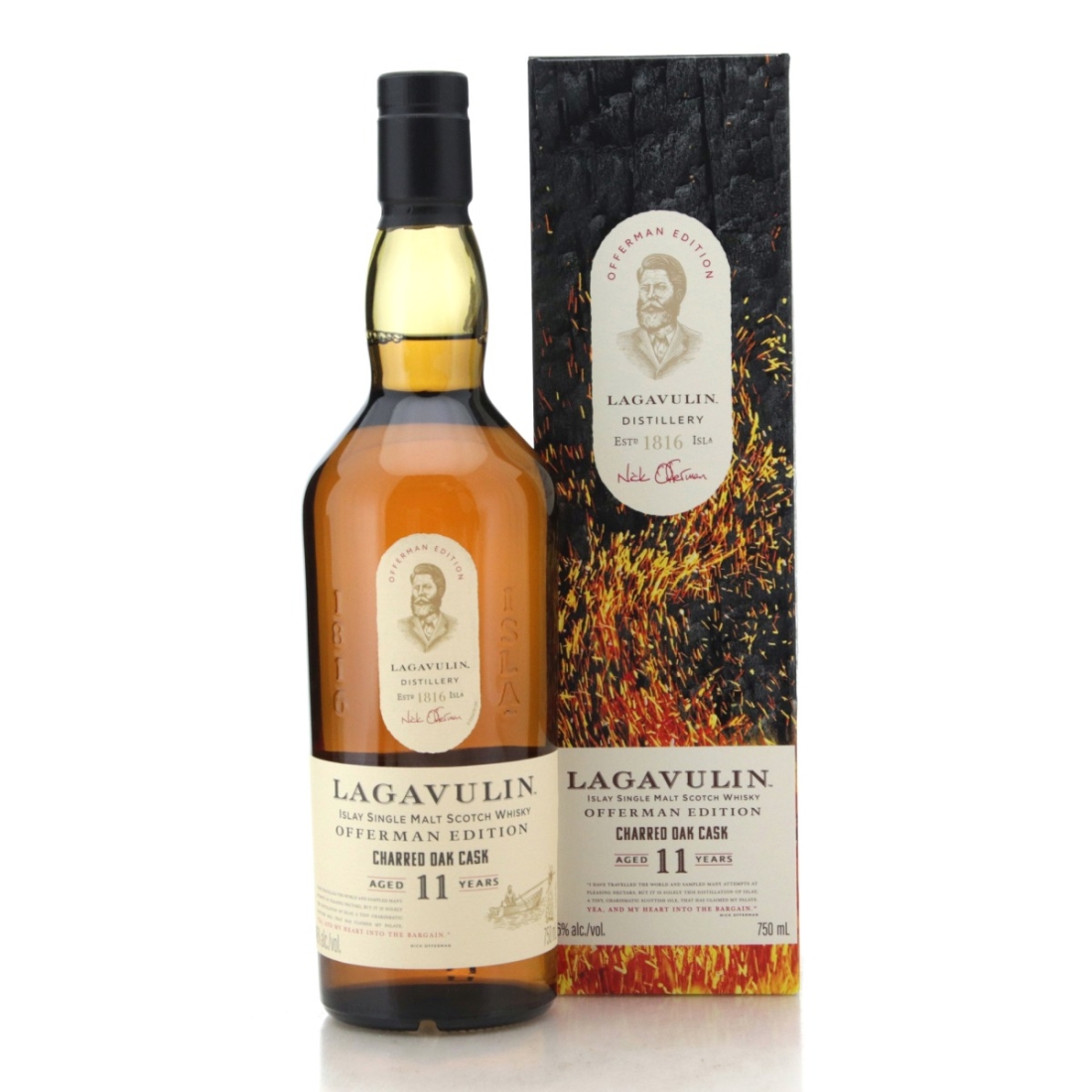 Image for Lagavulin Offerman Edition 11 Year Old Charred Oak Cask 75cl