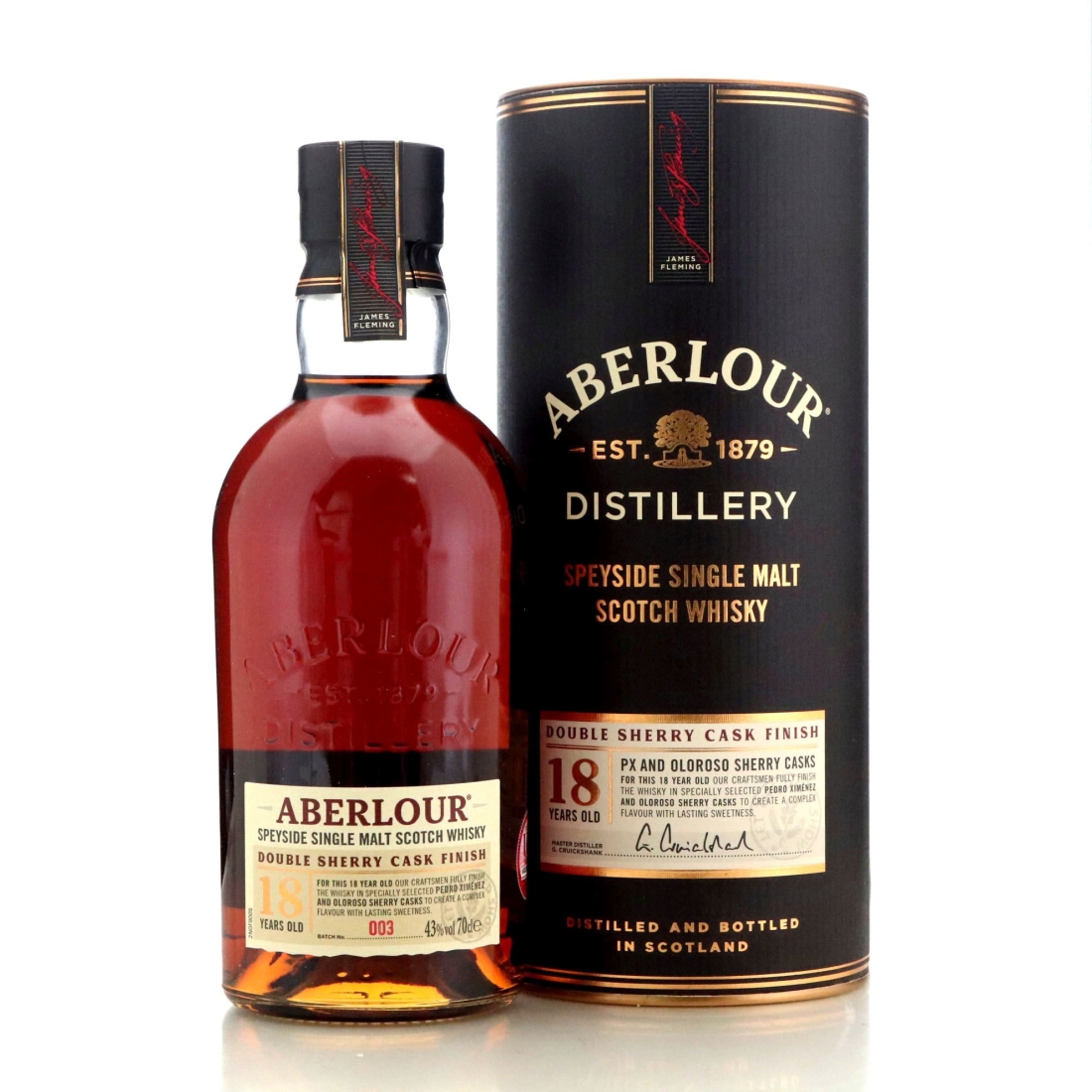 Image for Aberlour 18 Year Old Double Sherry Cask Finish Batch No.003
