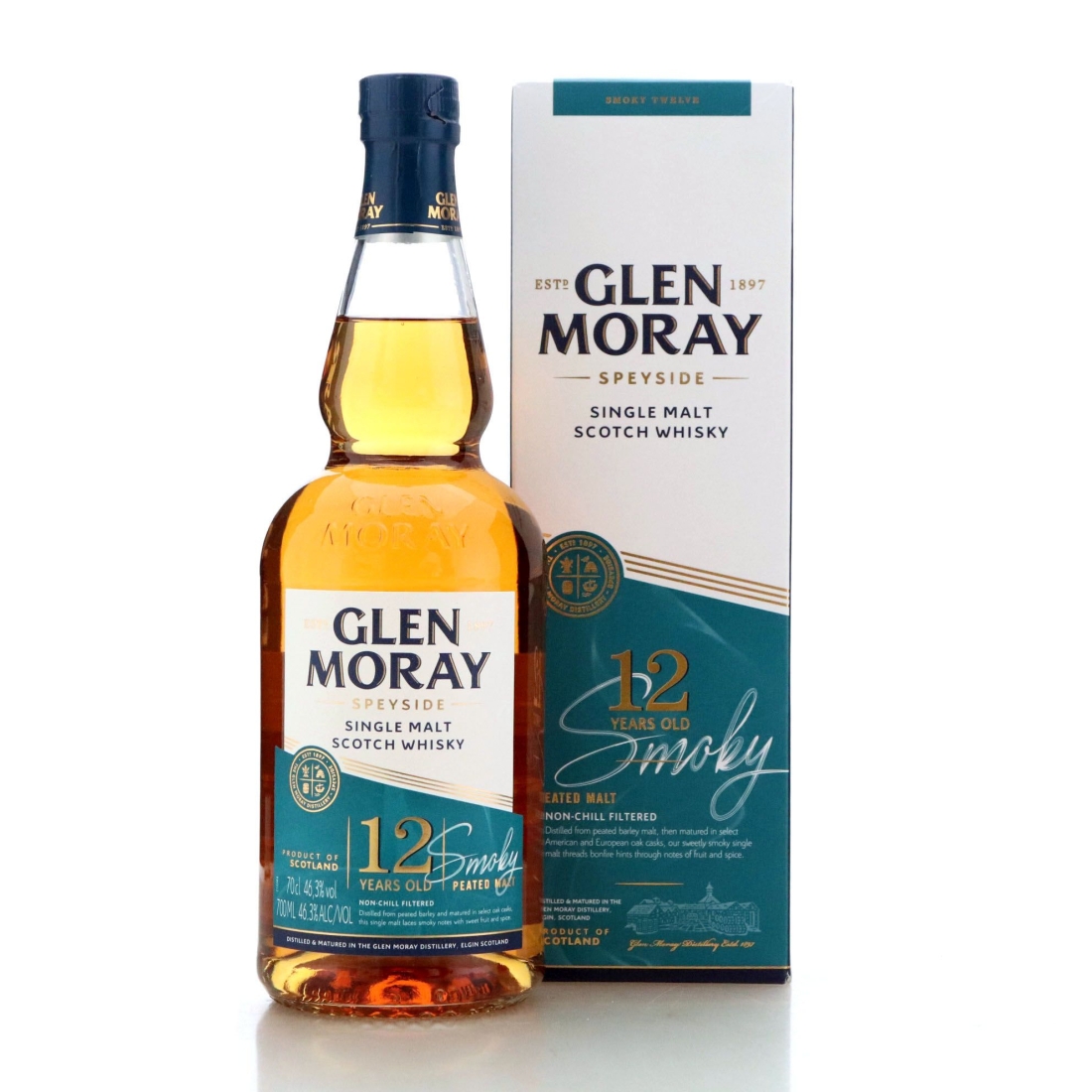 Image for Glen Moray 12 Year Old Smoky