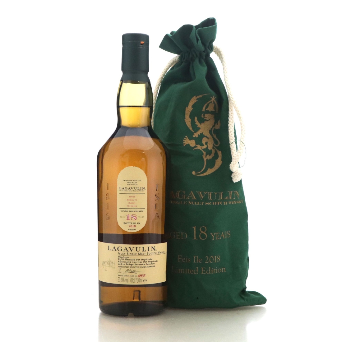 Image for Lagavulin 18 Year Old Natural Cask Strength