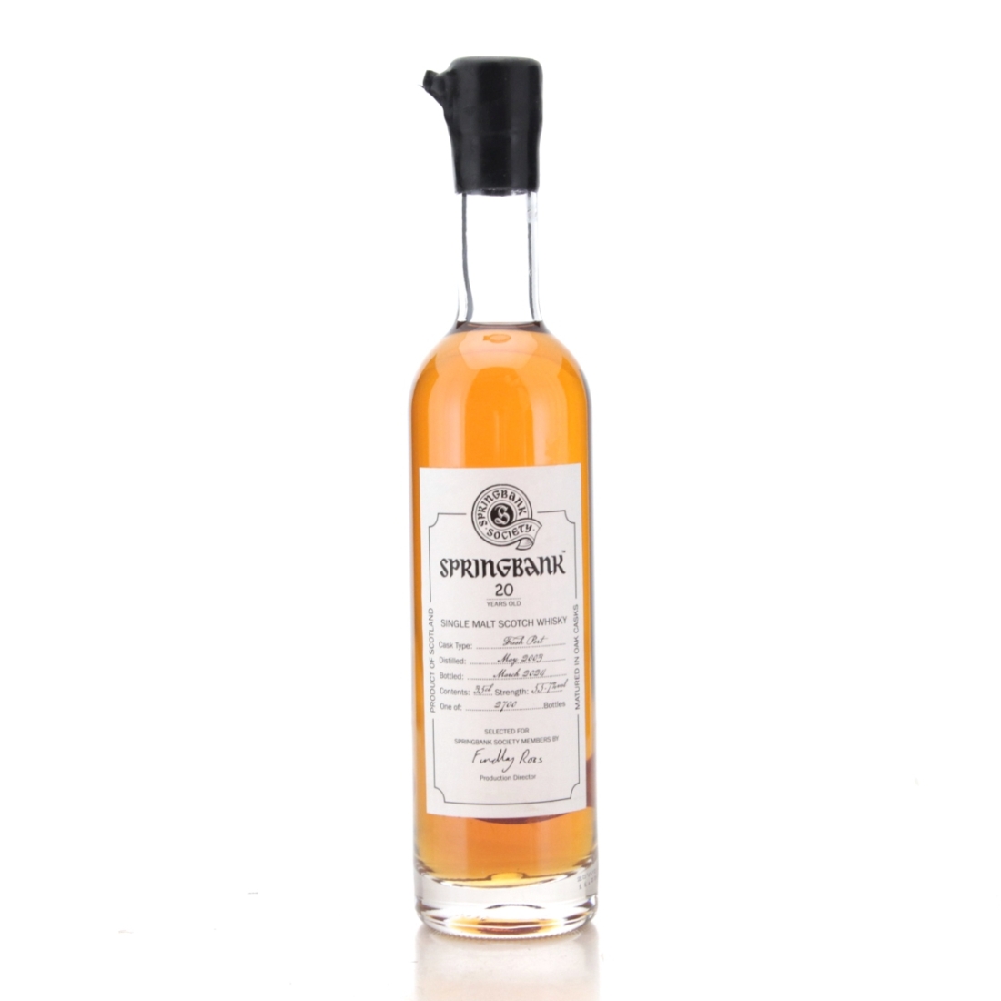 Image for Springbank 2003 Springbank Society 20 Year Old
