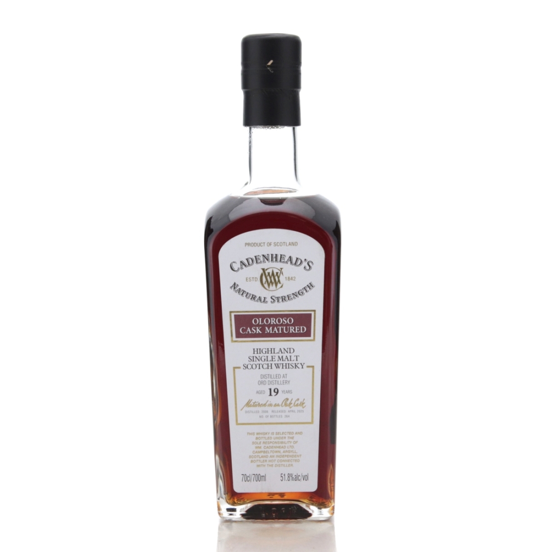 Image for Glen Ord 2006 Cadenhead's Oloroso Cask 19 Year Old