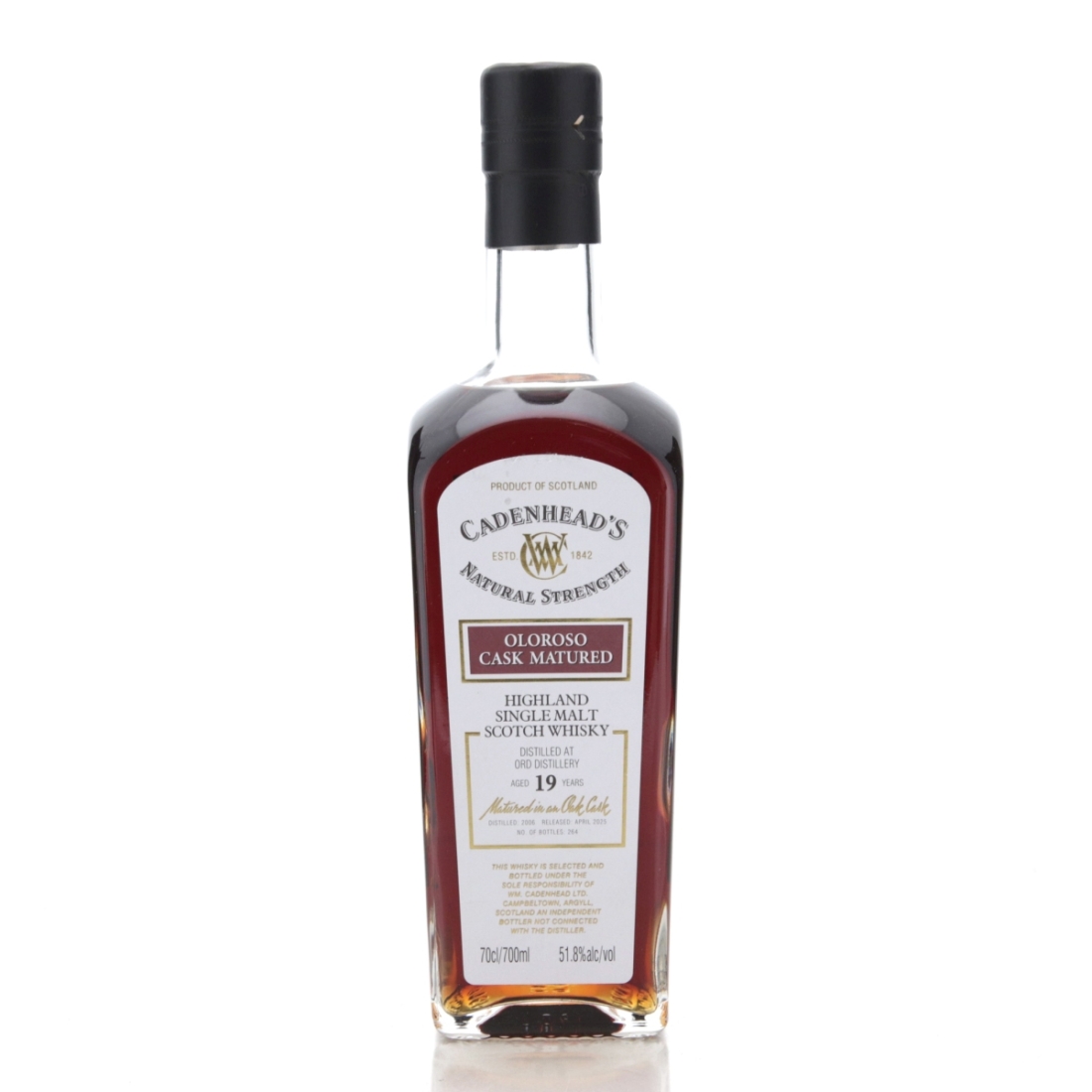 Image for Glen Ord 2006 Cadenhead's Oloroso Cask 19 Year Old
