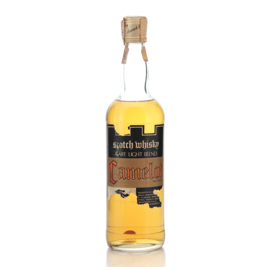 Camelot Rare Light Scotch Whisky 1970s