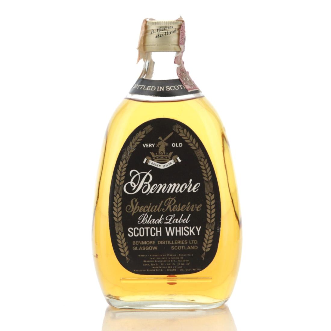 Benmore Special Reserve Black Label Scotch Whisky