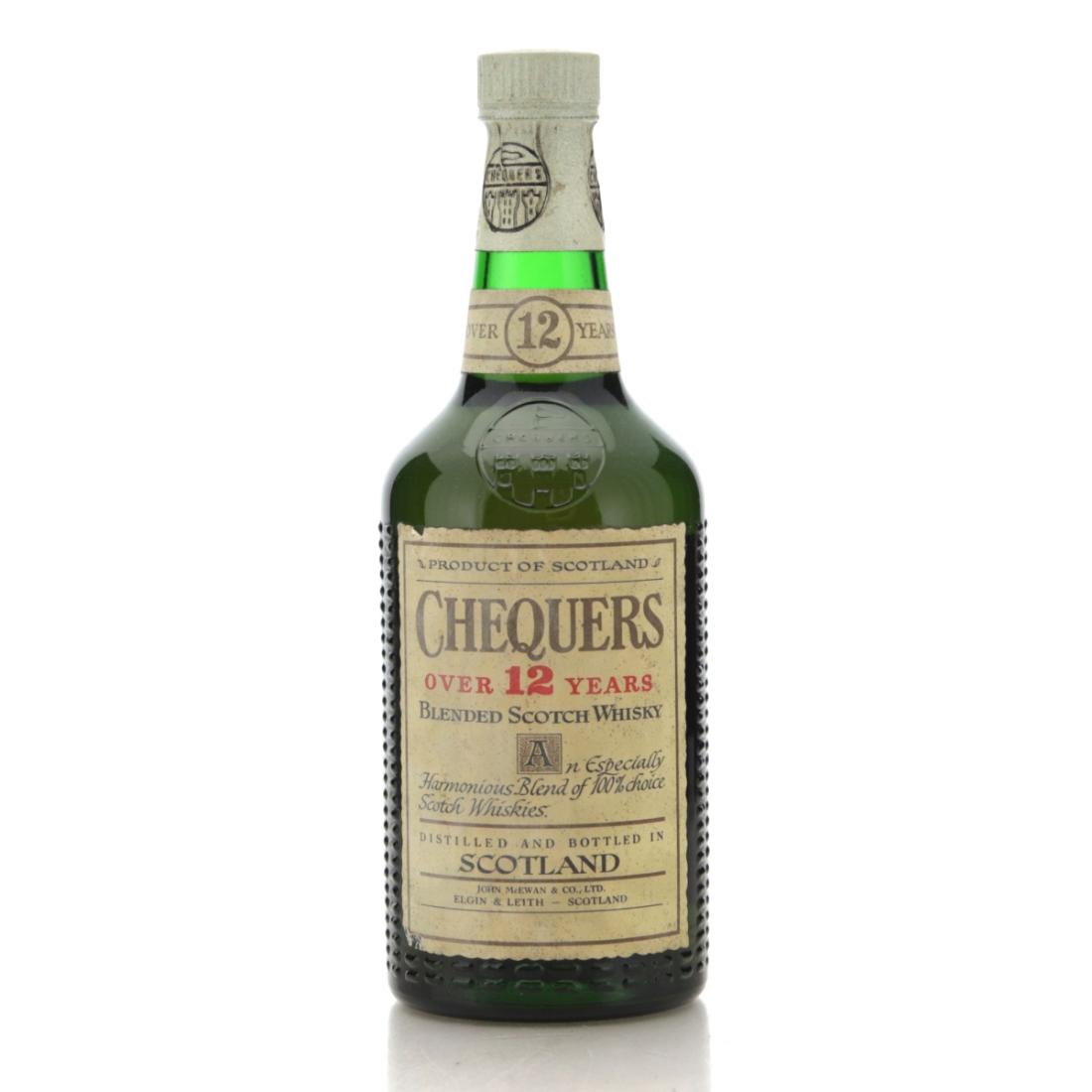 Chequers 12 Year Old Scotch Whisky
