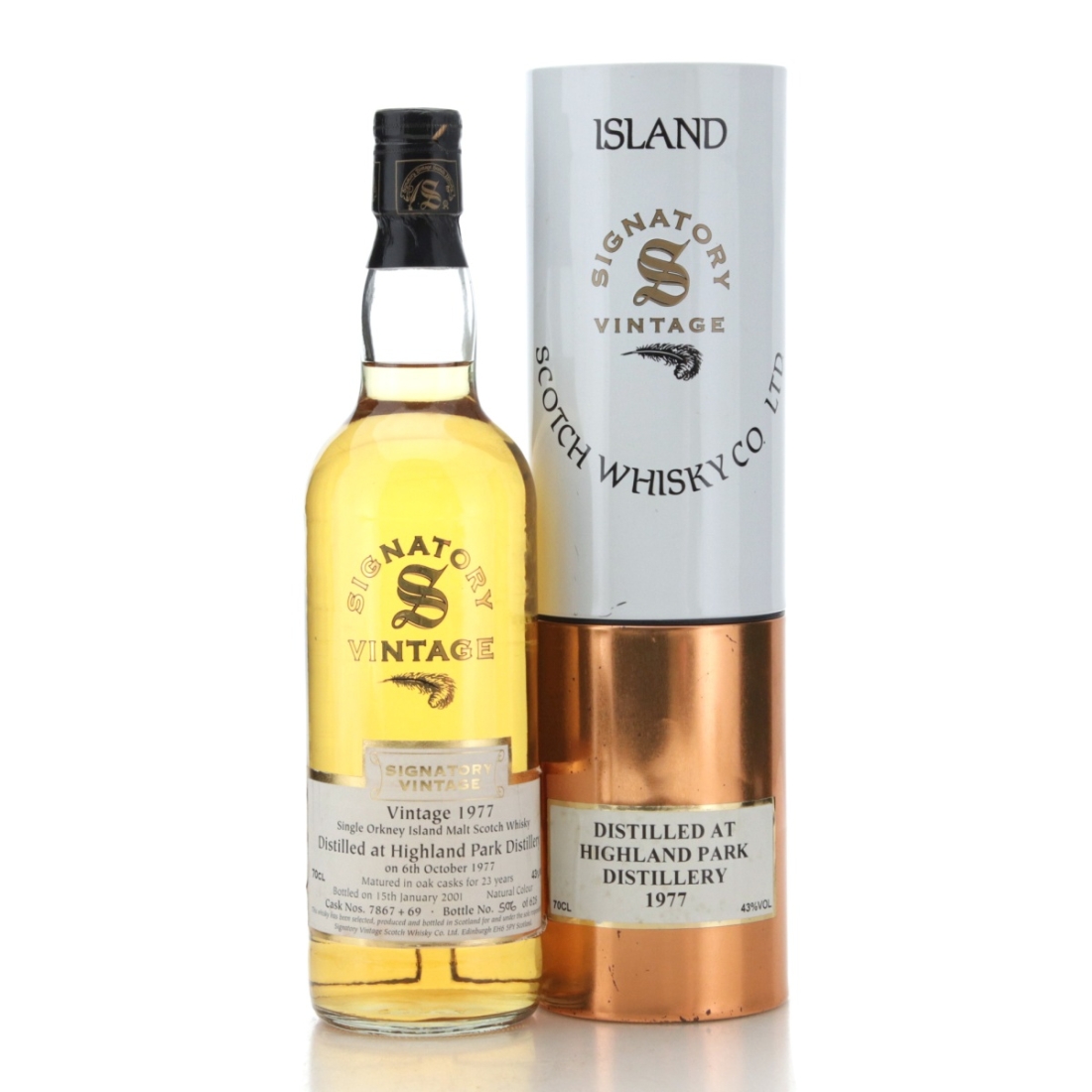 Image for Highland Park 1977 Signatory Vintage 23 Year Old