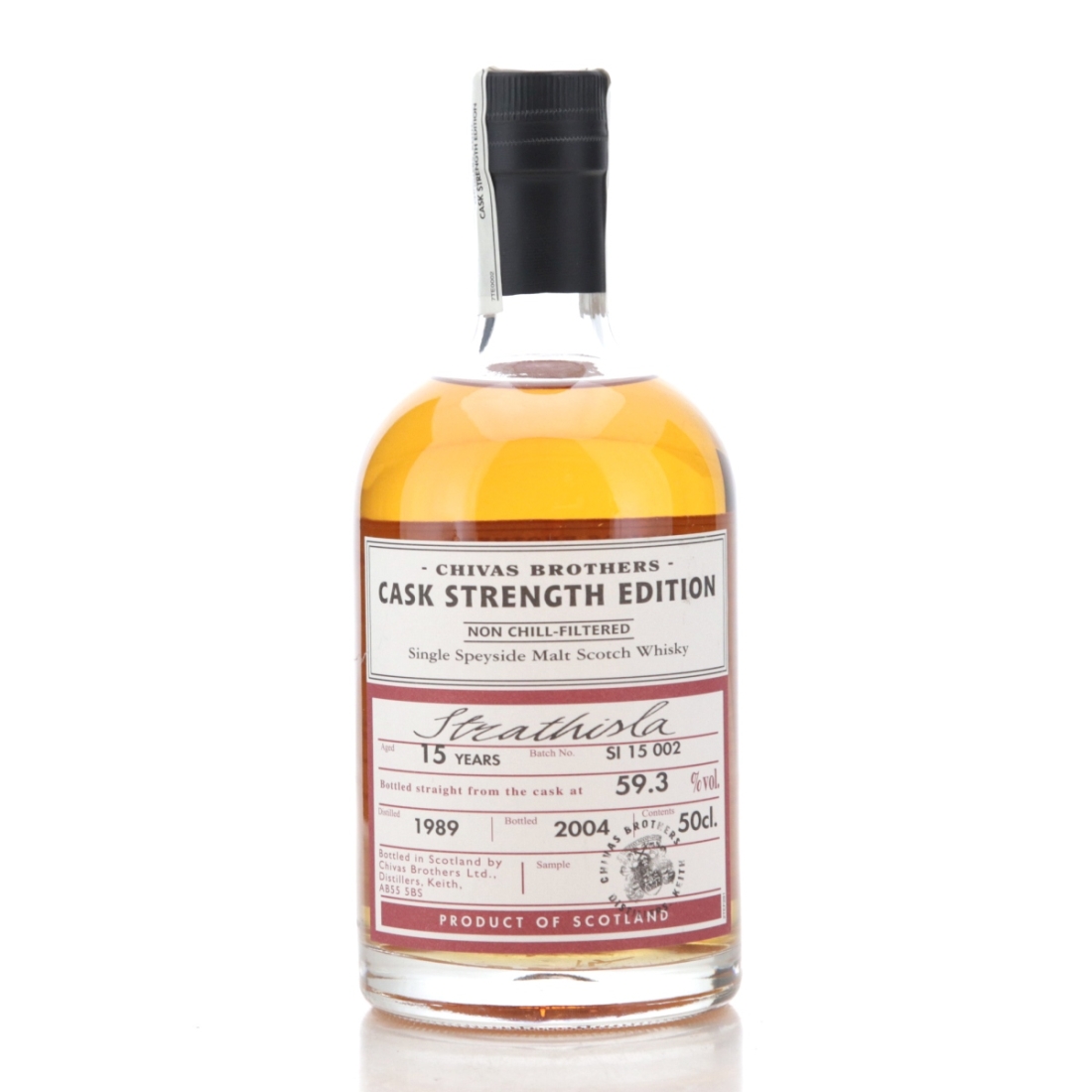 Image for Strathisla 1989 Cask Strength 15 Year Old Batch #2