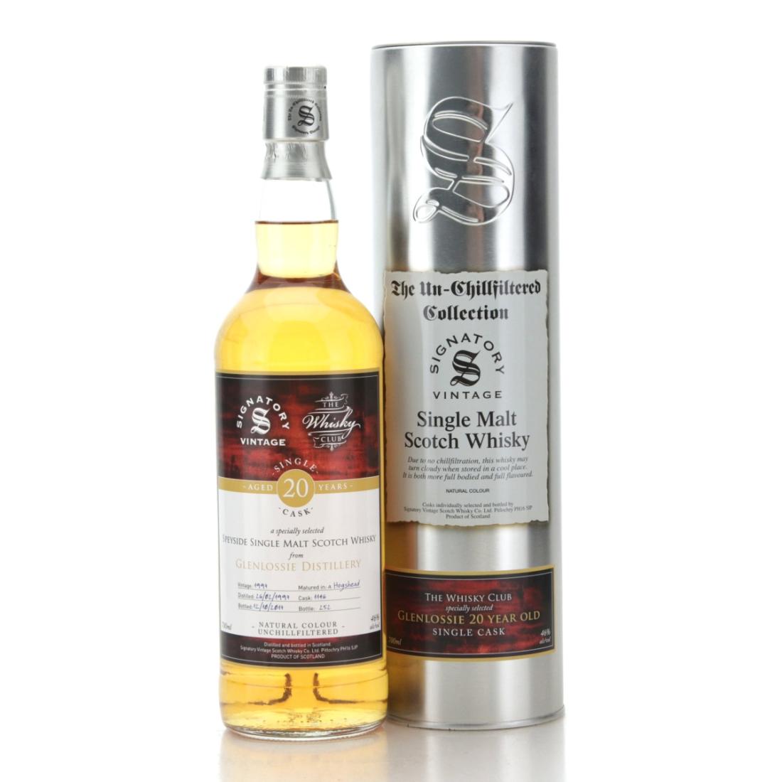 Glenlossie 1997 Signatory Vintage 20