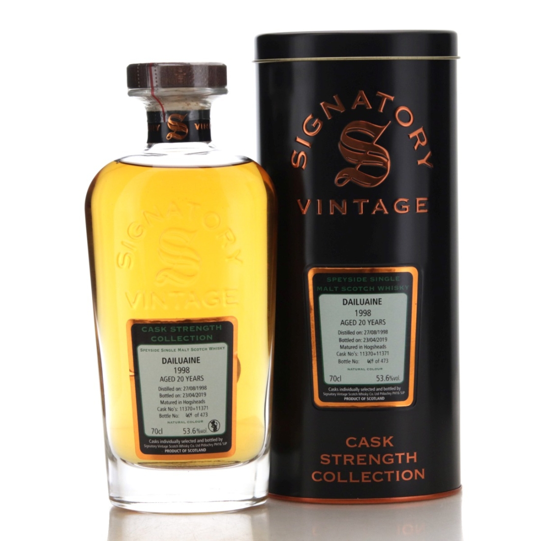 Image for Dailuaine 1998 Signatory Vintage 20 Year Old 