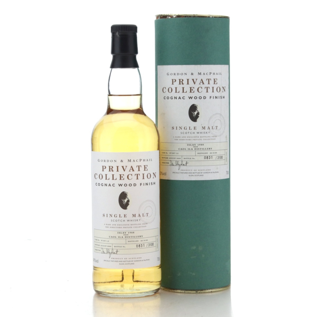 Image for Caol Ila 1988 Gordon and MacPhail Private Collection / Cognac Wood Finish