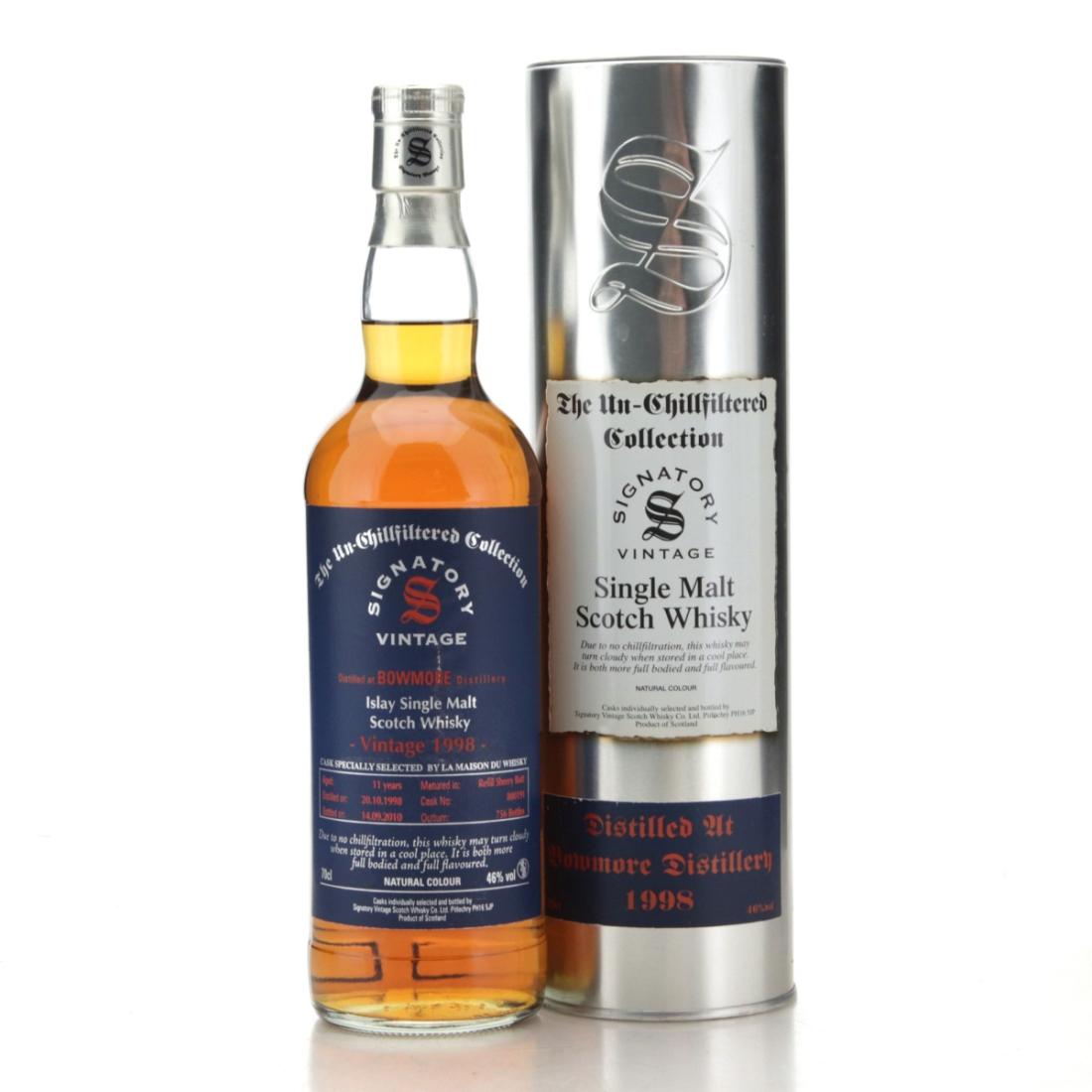Bowmore 1998 The Unchillfiltered Collection 11