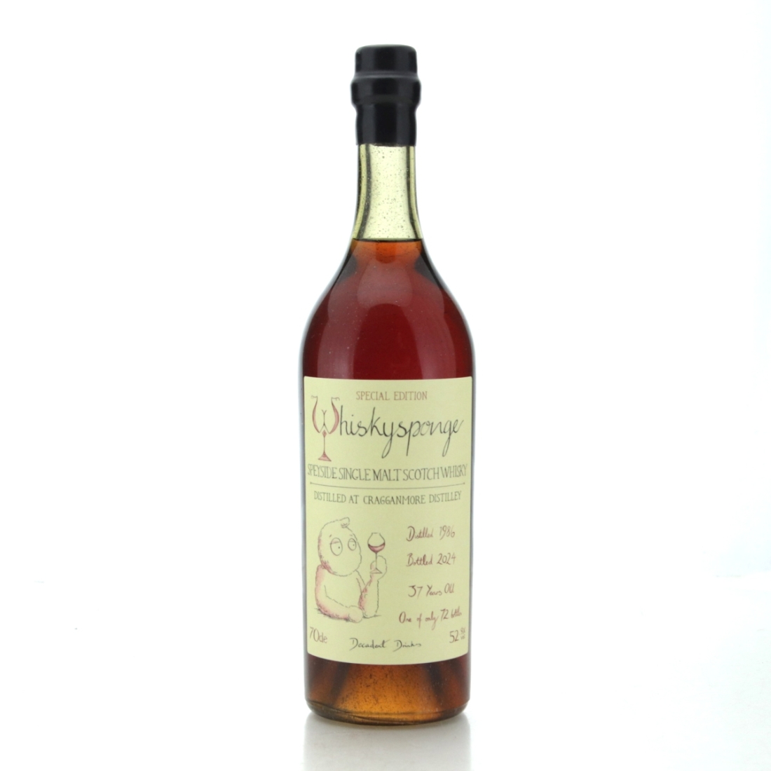Image for Cragganmore 1986 Whisky Sponge 37 Year Old Special Edition