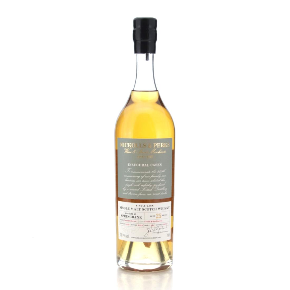 Springbank 1997 Inaugural Casks 25