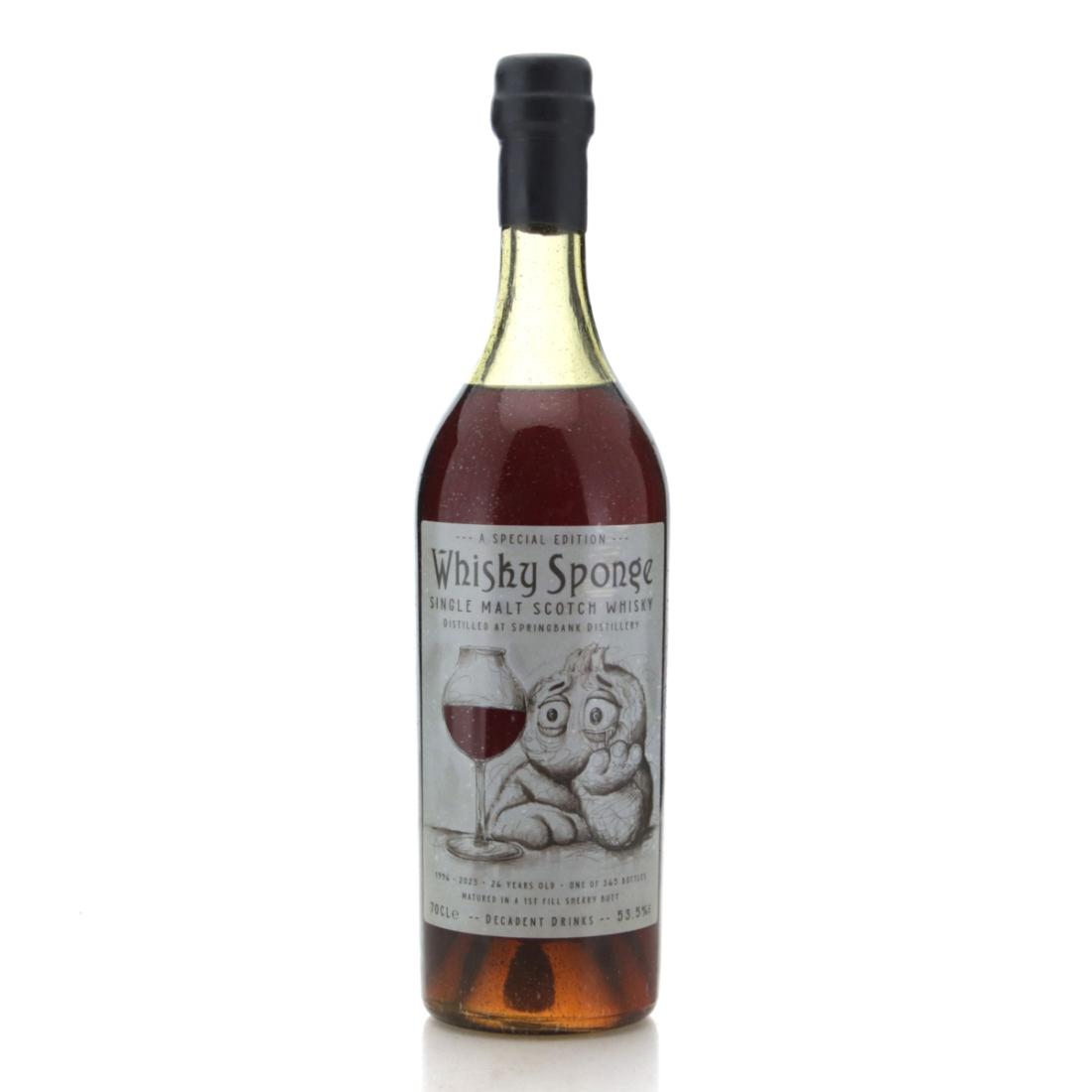 Springbank 1996 Whisky Sponge 26 Year Old Special Edition No2