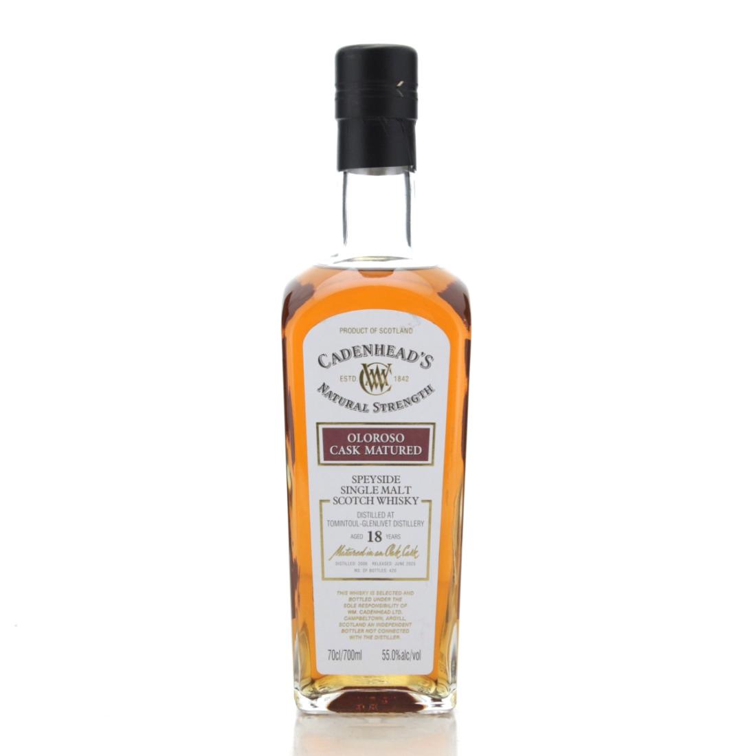 Tomintoul 2006 Cadenheads 18