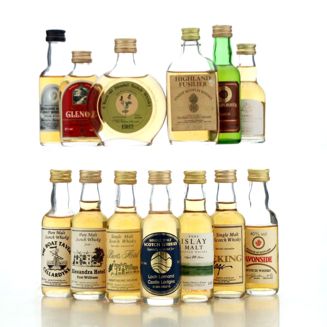 Image for Scotch Whisky Miniature x 13