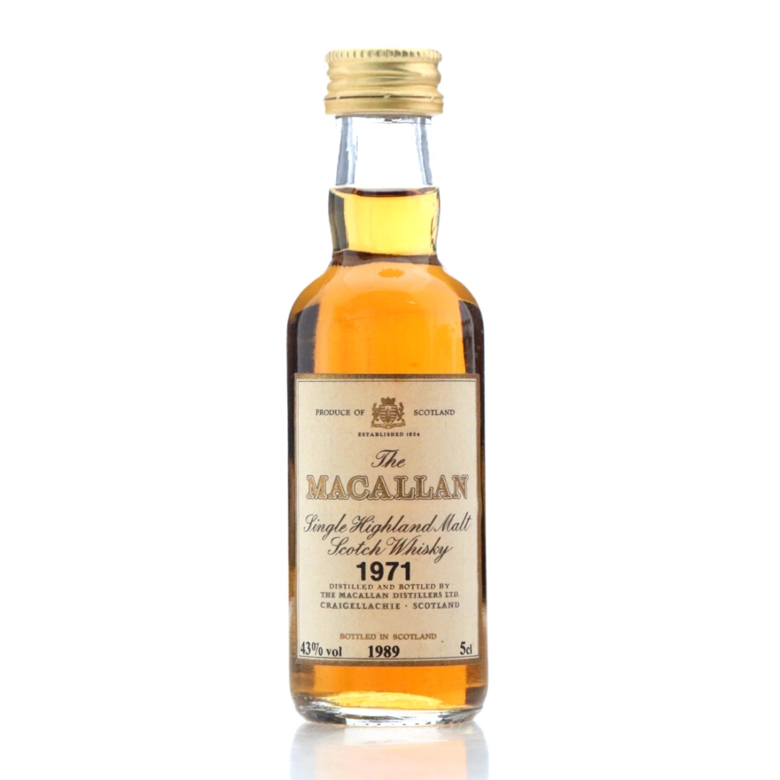 Image for Macallan 1971 Miniature