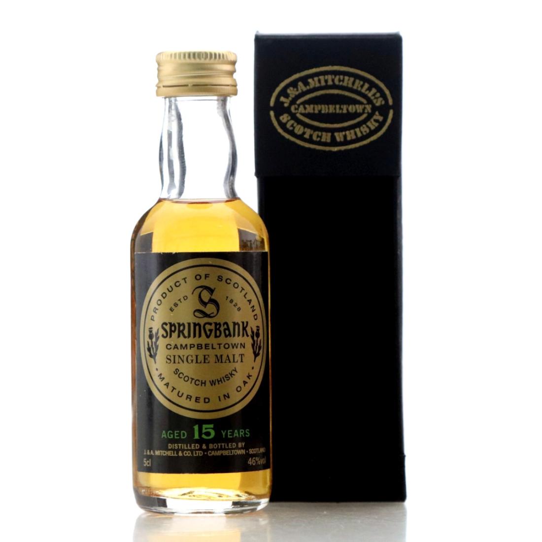 Springbank 15 Year Old Miniature | Whisky Auctioneer