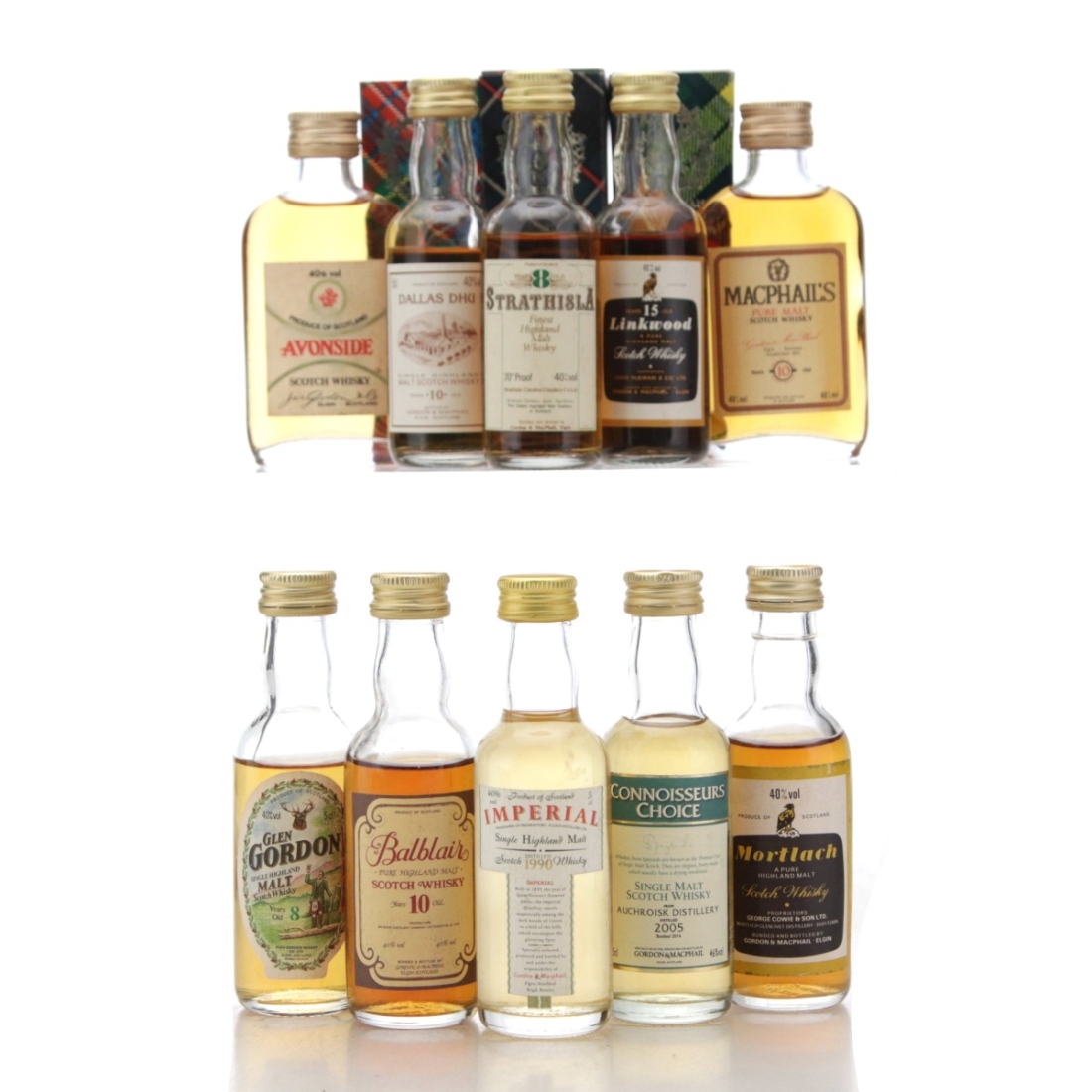 Image for Gordon & MacPhail Miniature x 10