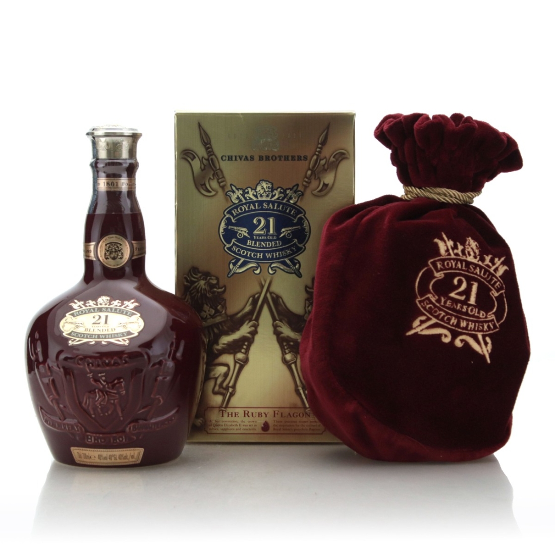 Image for Royal Salute 21 Year Old Scotch Whisky - Ruby Flagon