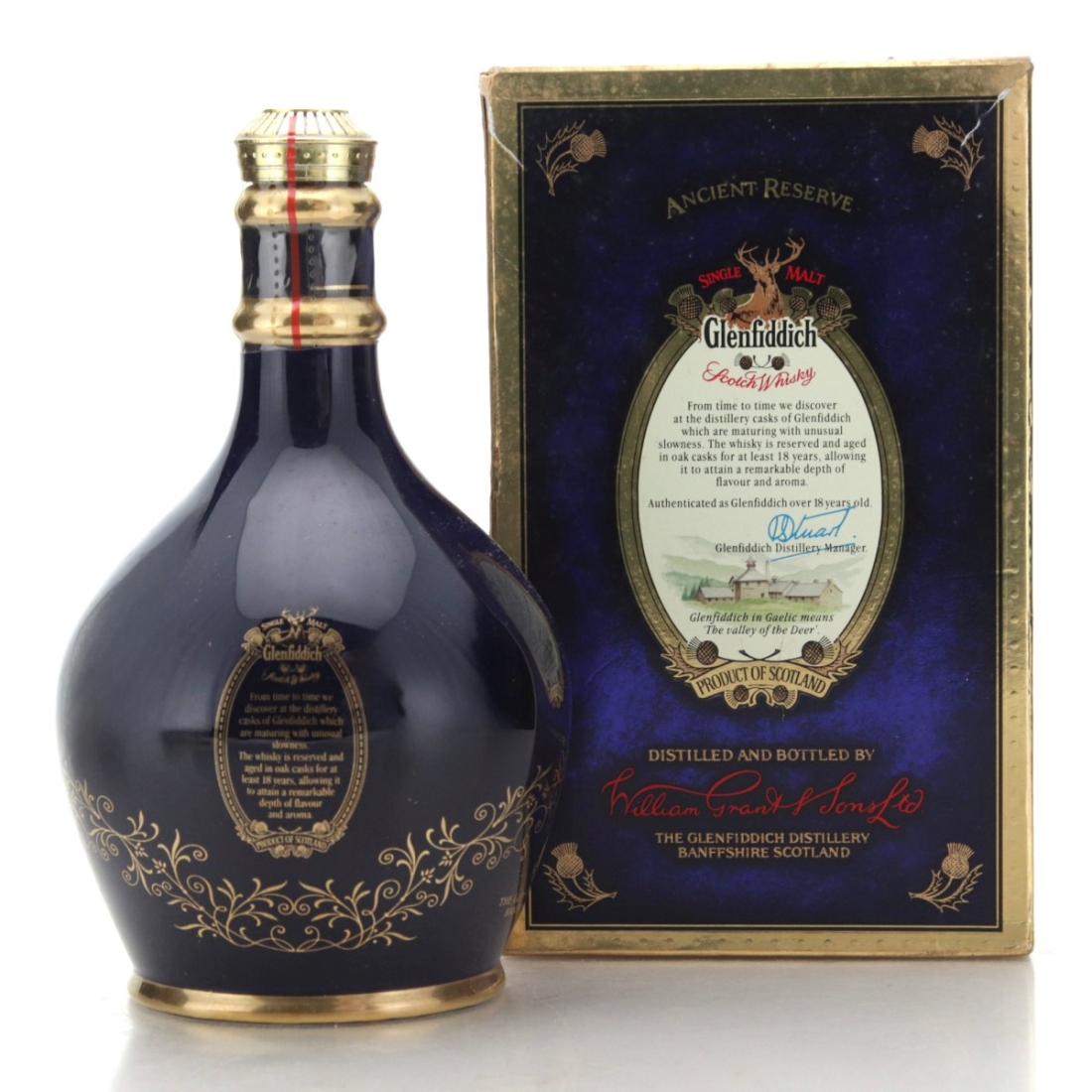 Image for Glenfiddich Ancient Reserve 18 Year Old - Spode Decanter