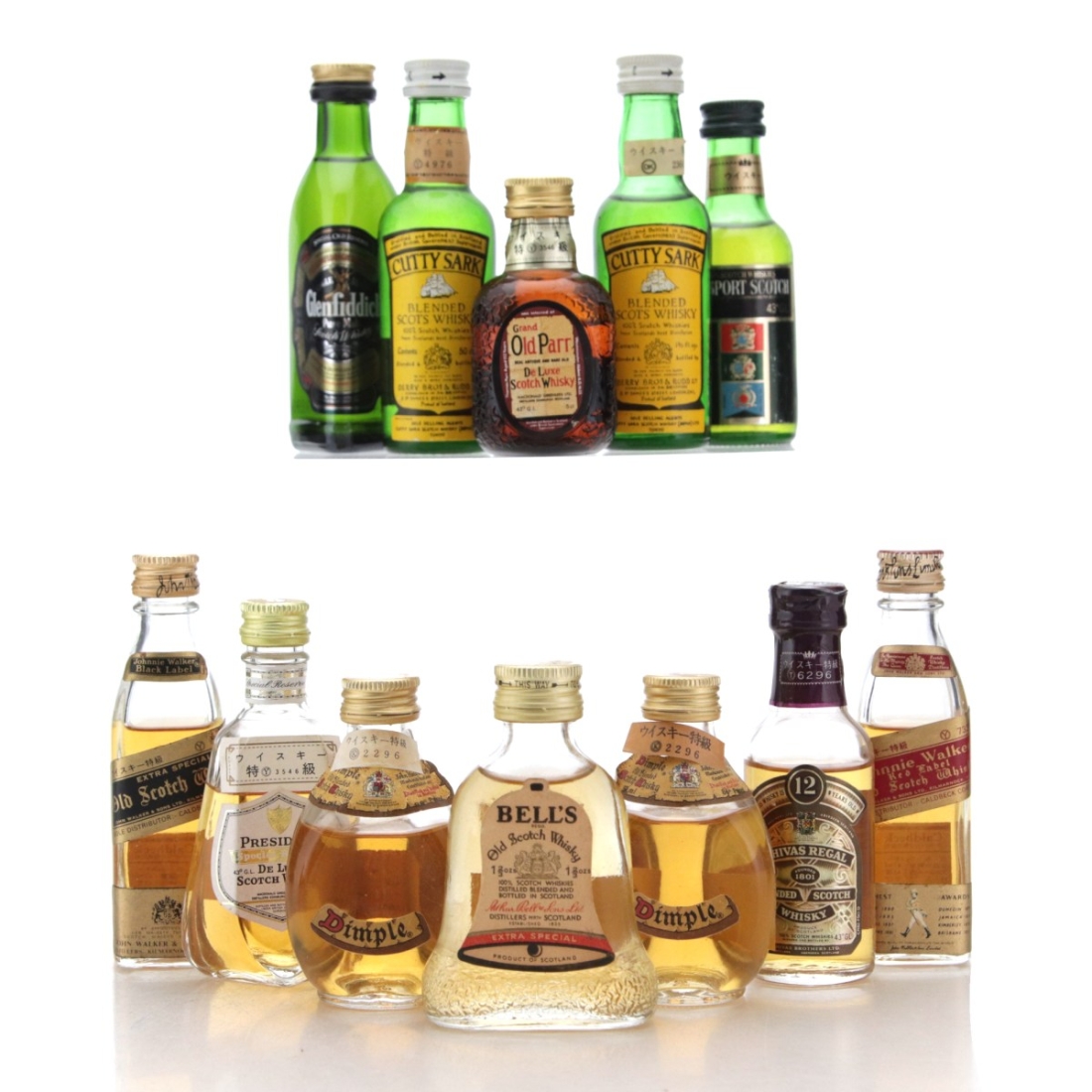 Image for Scotch Whisky Miniature x 12