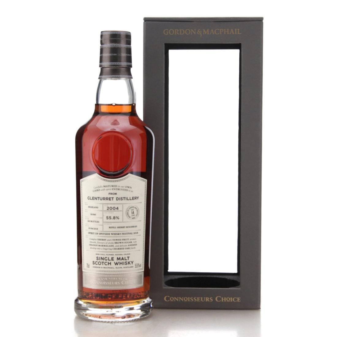 Glenturret 2004 Gordon and MacPhail 14 Year Old Batch 18060 Spirit of Speyside 2018