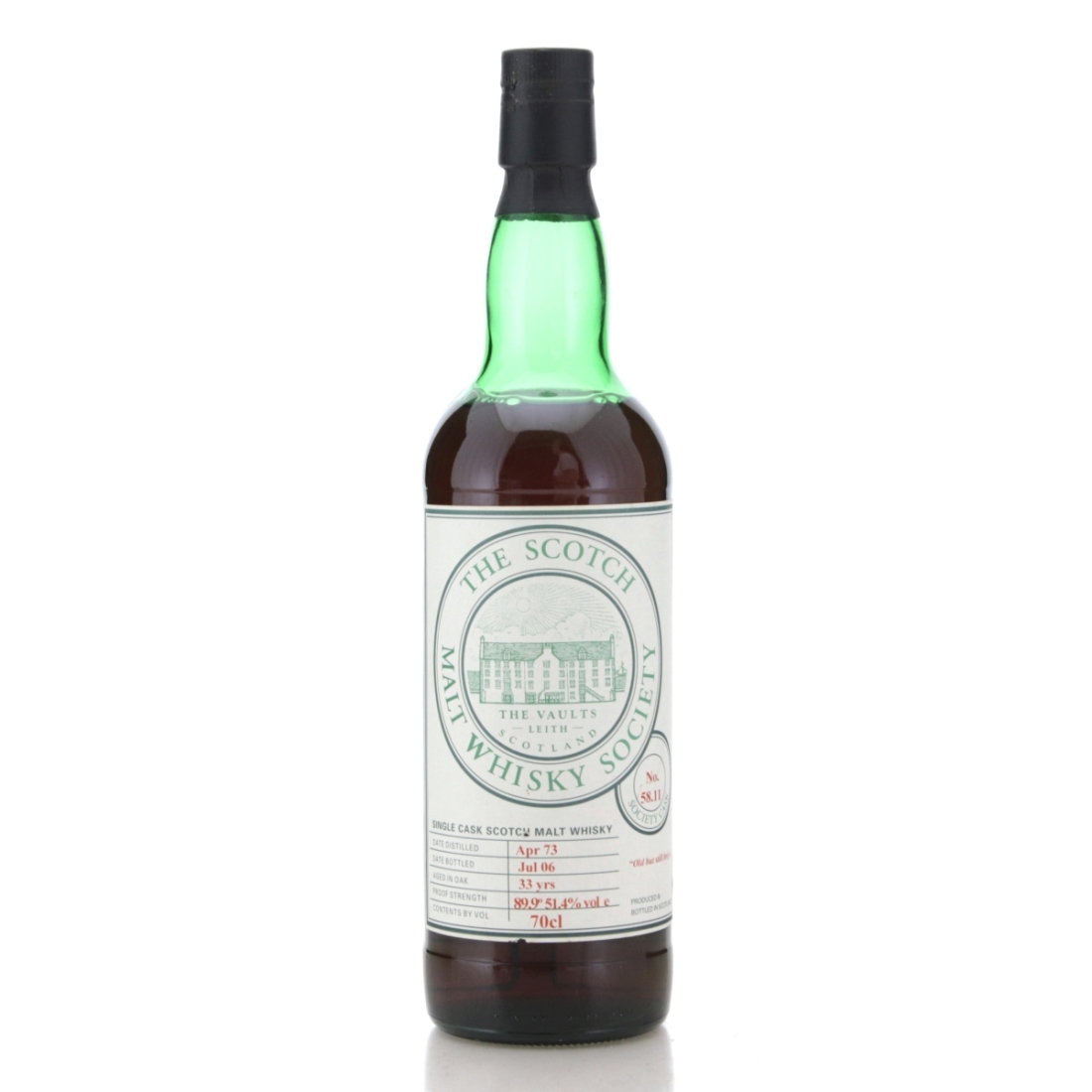 Image for Strathisla 1973 SMWS 33 Year Old 58.11