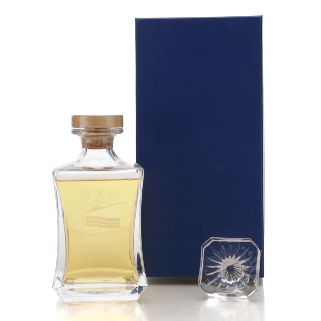 QE2 10 Year Old Single Malt Decanter 1980s World Cruise 2006