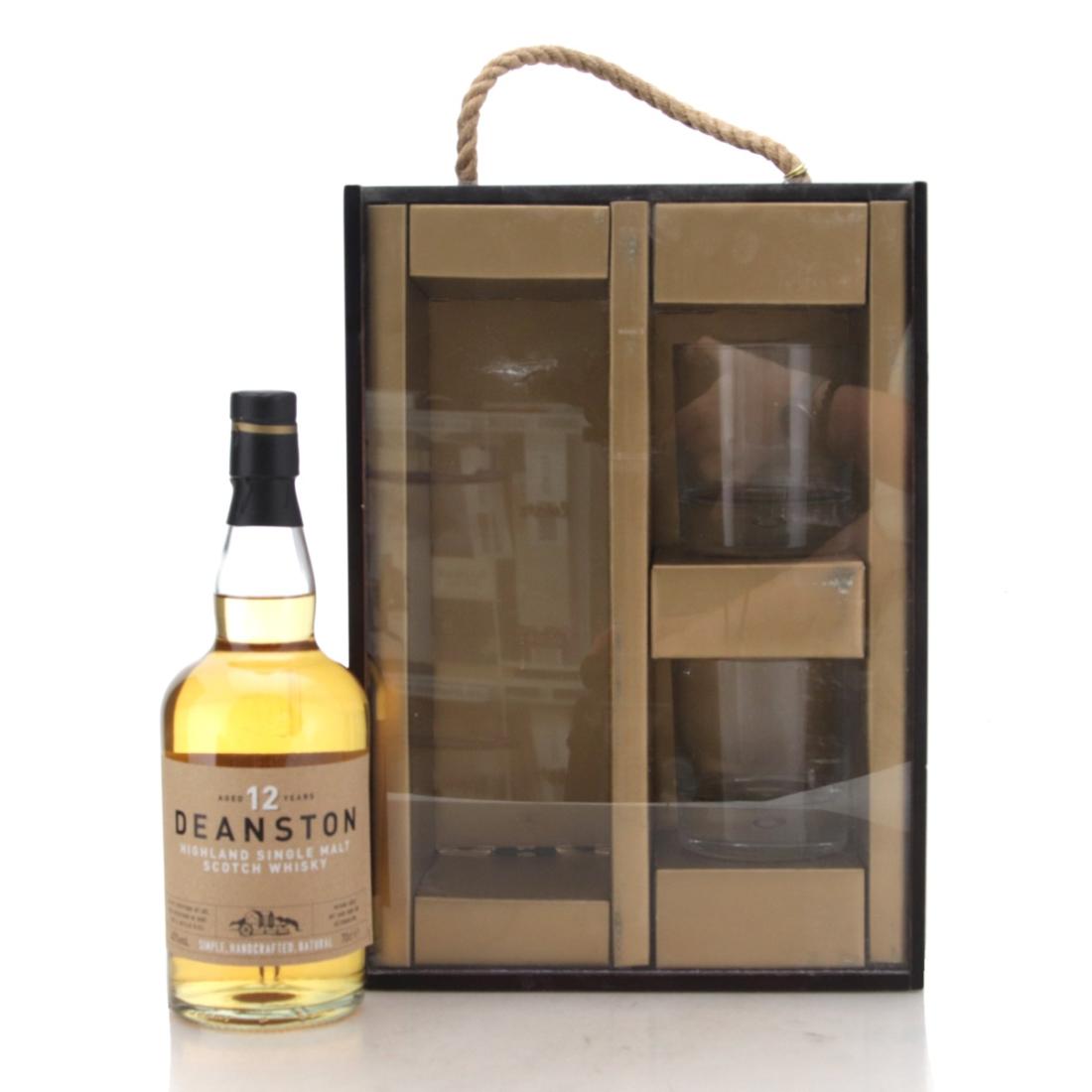 Deanston 12 Year Old pre2016 Marks and Spencer Gift Set