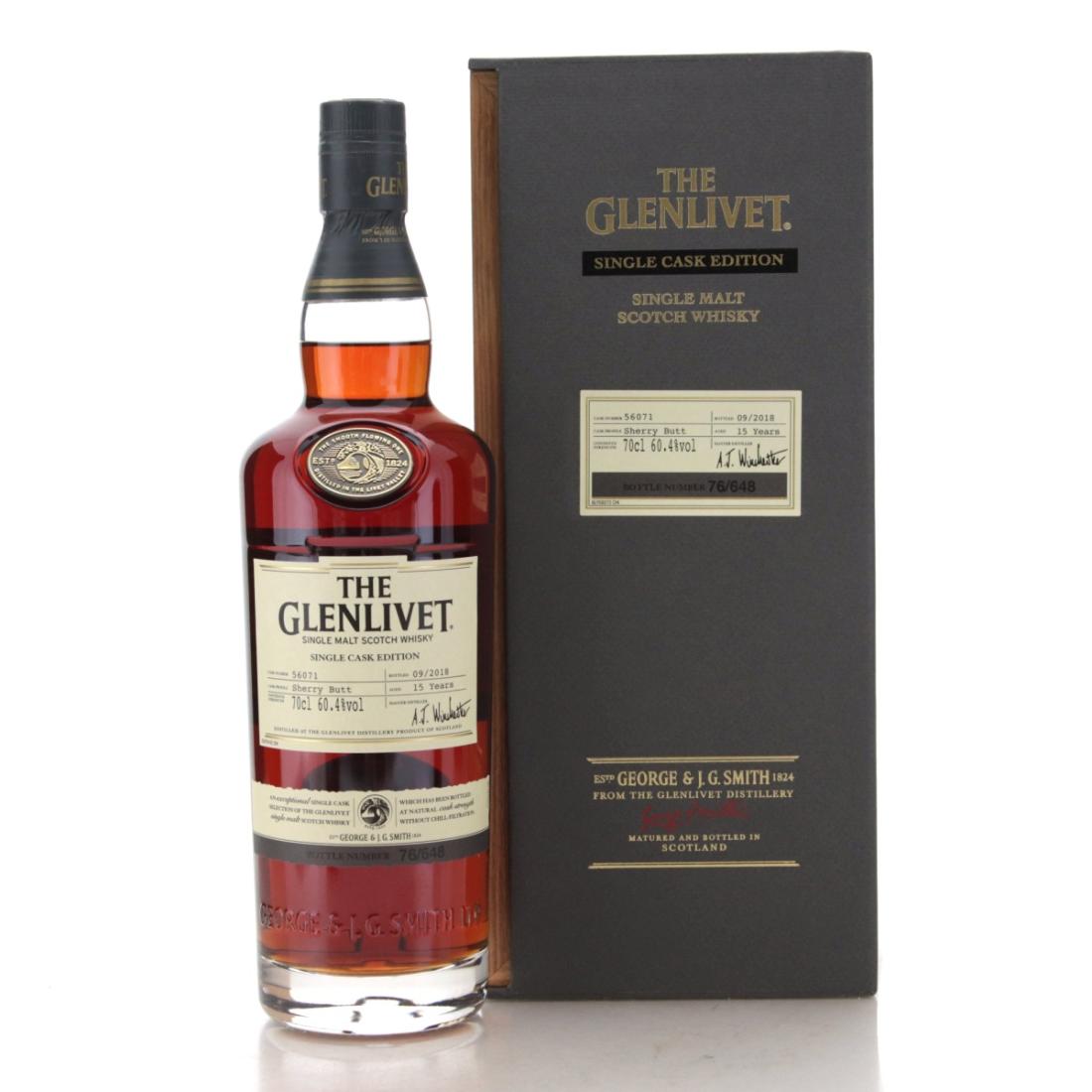Glenlivet 15 Year Old  Single Cask  54315 