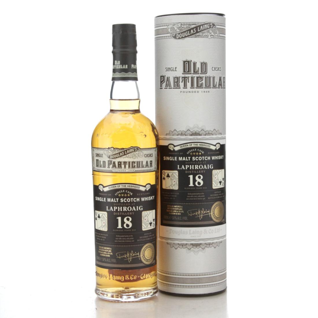 Laphroaig 1988 Douglas Laing 18 Year Old Consortium of Cards Queen of The Hebrides
