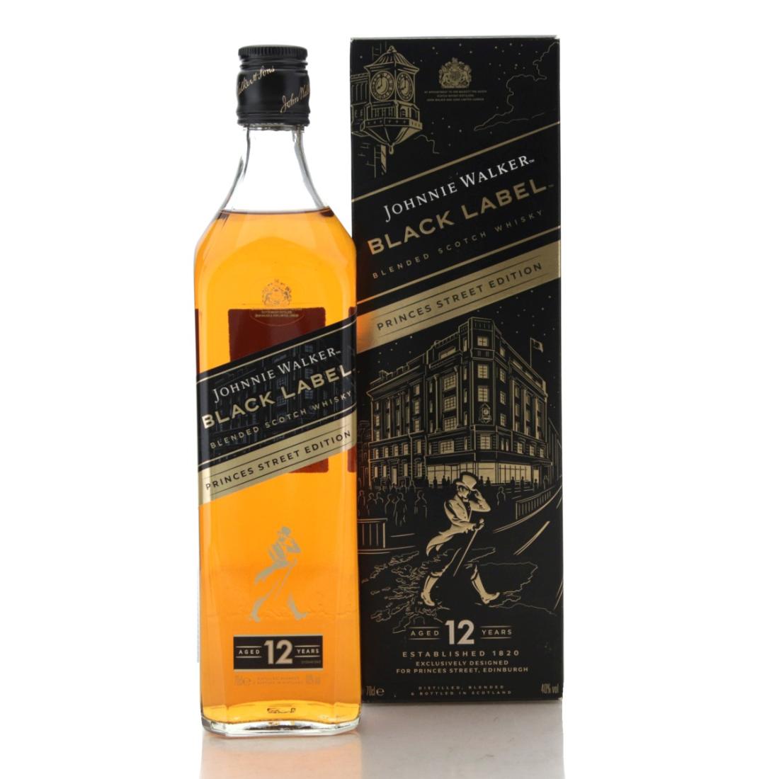 Johnnie Walker Black Label 12 Year Old Princes Street